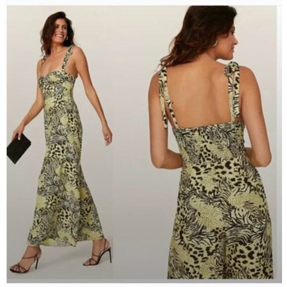 Fame and Partners Jumpsuit Suraya Safari Citrus Yellow Size 0 - Picture 1 of 16